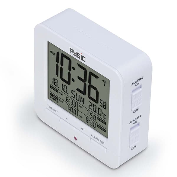 Fysic Digital väckarklocka med temperaturvisning