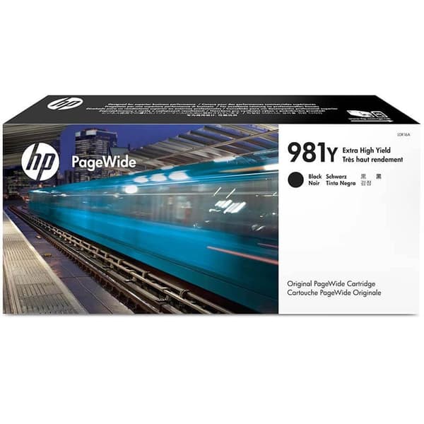HP Blæk L0R16A 981Y Sort