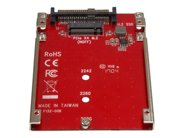 StarTech.com M.2-stasjon til U.2 (SFF-8639) vertsadapter for M.2 PCIe NVMe SSD-er