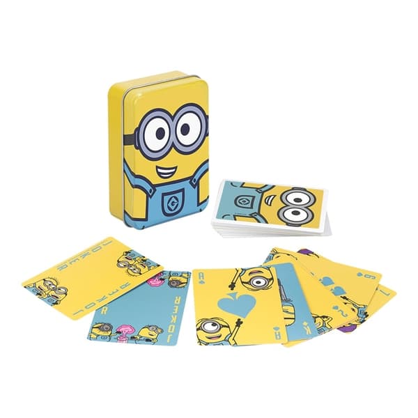 Paladone Minions-spillkort i tinn