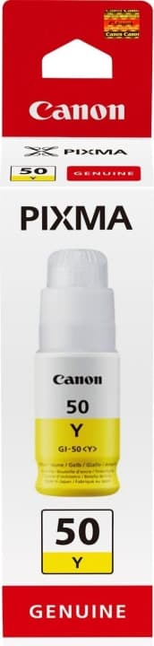 Canon GI-50Y -mustepullo, keltainen