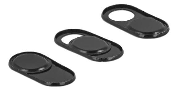 DeLOCK Webcam Cover for Laptop, Tablet and Smartphone 3 pack