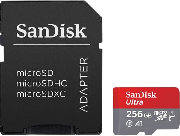 SanDisk Ultra-minnekort microSDXC, 256 GB