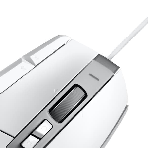 Logitech G502 X spillmus, hvit