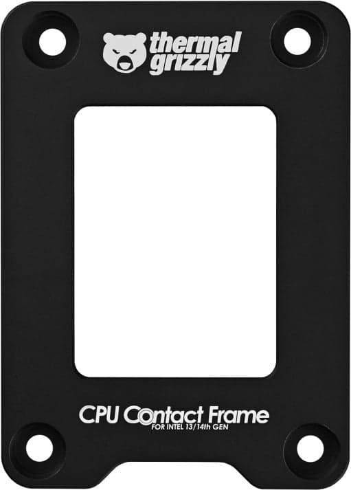 Thermal Grizzly CPU Contact Frame – kontaktram för Intels 13:e och 14:e generationens processorer.