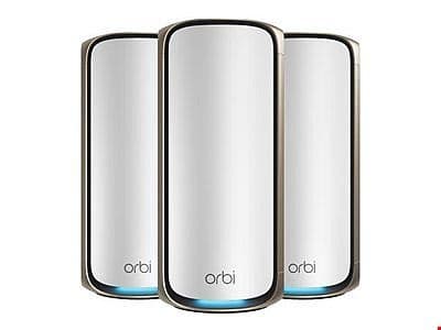 Netgear Router Orbi 970 WiFi 7 Mesh system 3-Pack (RBE973S) - White Netgear