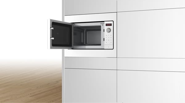 Bosch BFL523MW3 Serie 2 mikrovågsugn, vit