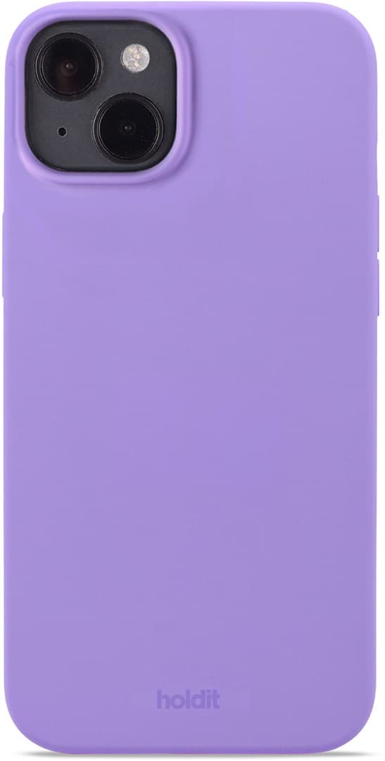 Holdit silikonetui i fiolett, iPhone 14 Plus