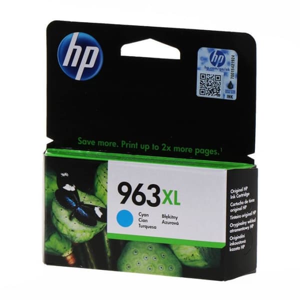 HP Blæk 3JA27AE 963XL Cyan