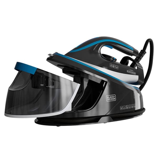 BLACK+DECKER Dampstation 2400W 1,5 L Sort