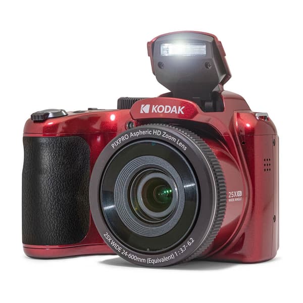 Kodak Digital Camera Pixpro AZ255 CCD 25x 16MP Red