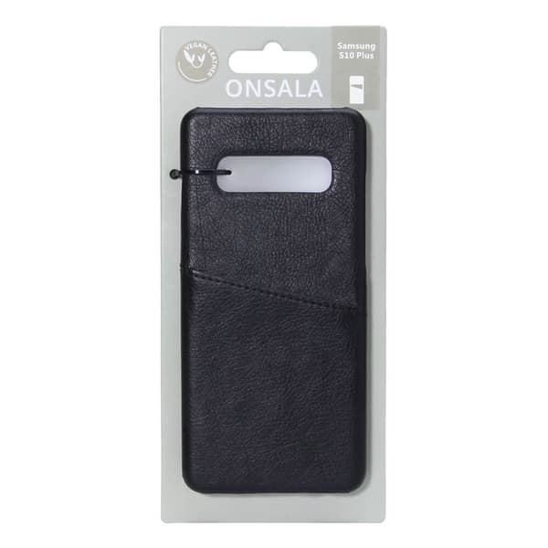 Onsala Mobilcover med Kortrum Samsung S10 Plus Sort