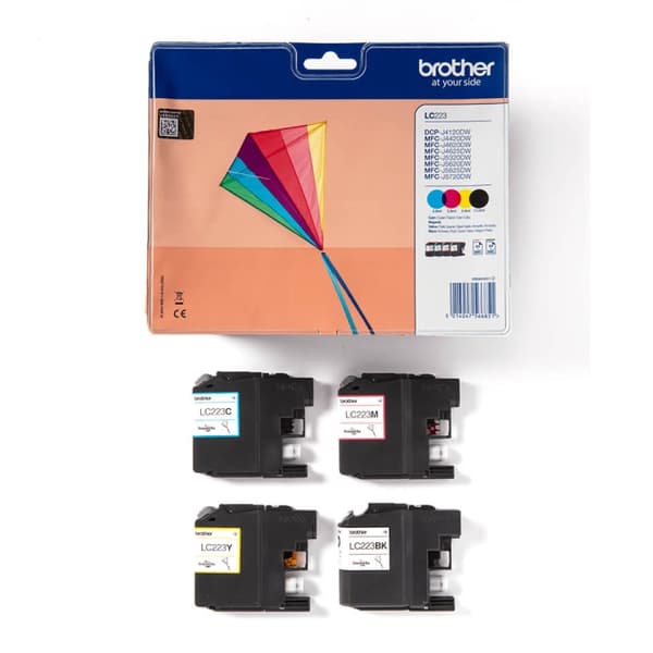 Brother Musteet LC223VALBPDR LC-223 Multipack