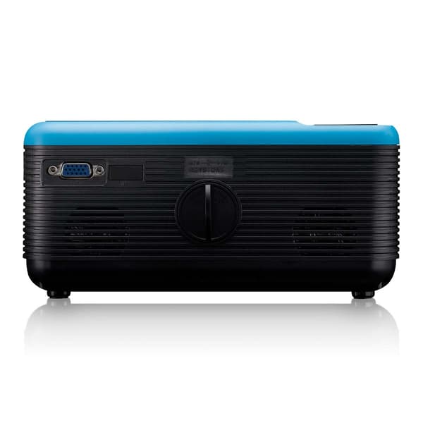 Lenco LCD-projektor med dvd-afspiller og Bluetooth® Blue