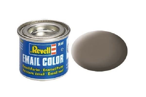 Revell earth brown mat, 14ml