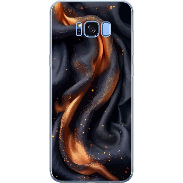 Mobilskal till Samsung Galaxy S8 med Eldigt silke motiv