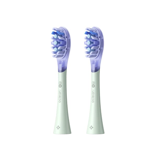 Oclean Borsthuvud Ultra White 2-Pack Grön