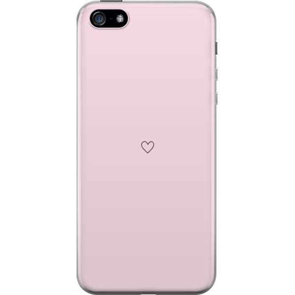 Mobilcover til Apple iPhone 5 med Hjerte motiv