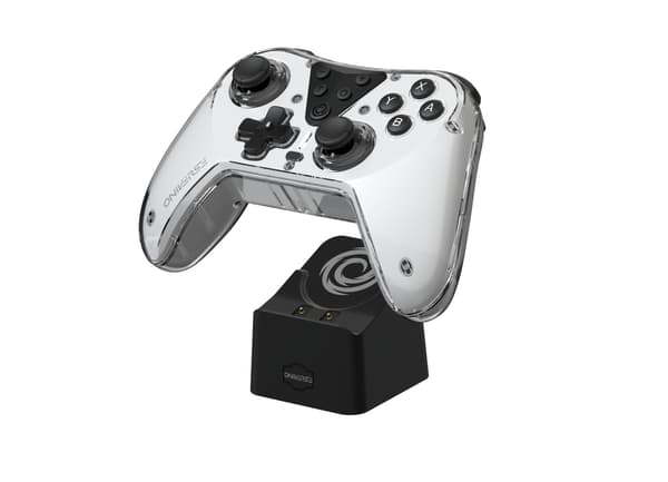 Oniverse Nintendo Switch Astralite Controller Trådlös rökvit inkl. Laddningsstation
