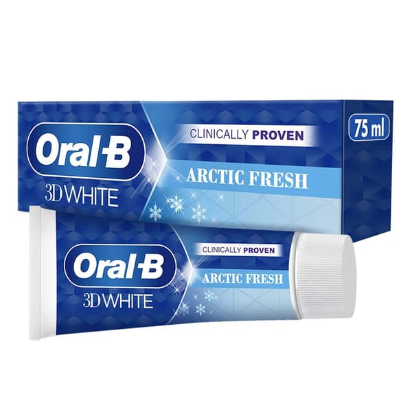 Oral B Tandkräm 3D White Arctic Fresh 75ml
