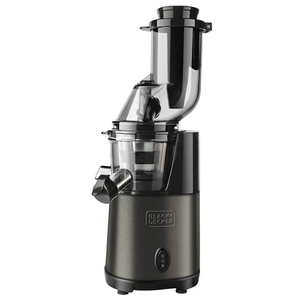 BLACK+DECKER Slowjuicer BXJE200E Børstet Rustfrit Stål