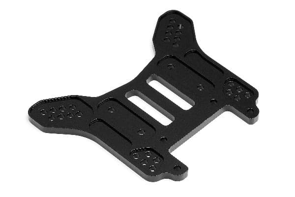 Støtdempertårn bak 7075 4Mm svart (Trophy Buggy)