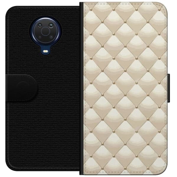 Tegnebogsetui til Nokia G20 med Guldglans motiv