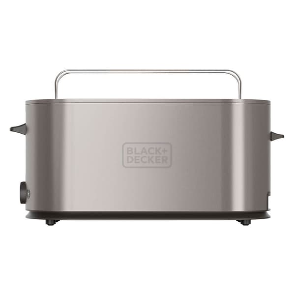 BLACK+DECKER Brødrister 2 Skiver Lang 1500W Rustfrit Stål