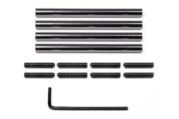 Aluminiumsrør 6Xm4X72Mm (4 stk.)