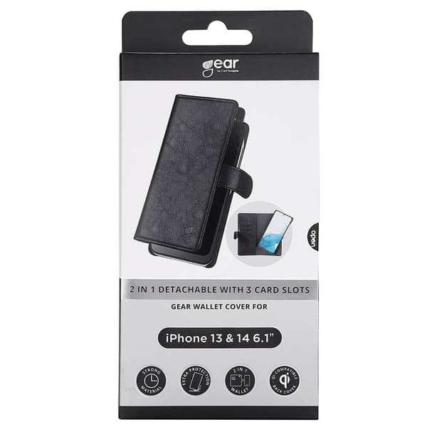 Gear Wallet 2-i-1 Sort - iPhone 13/14
