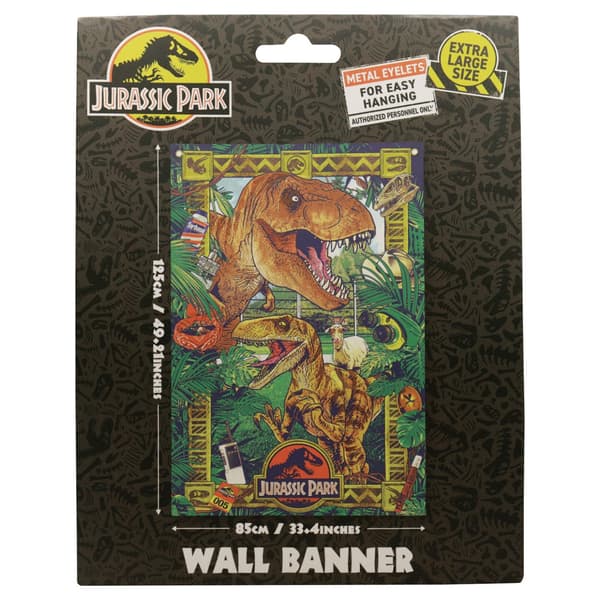 Jurassic Park vægbanner