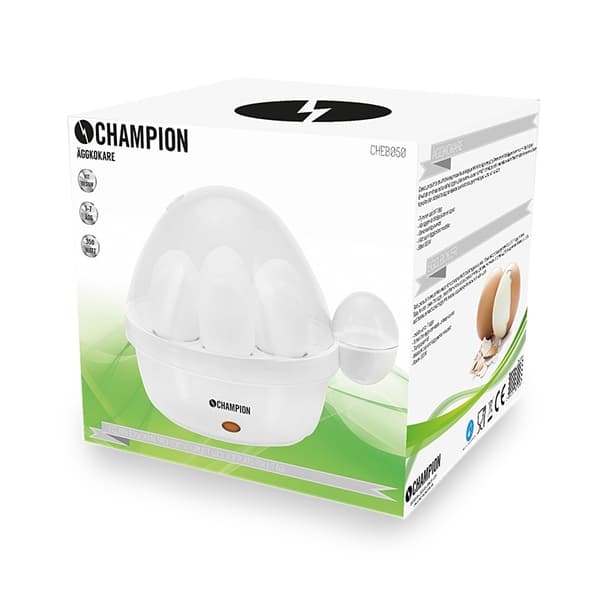 Champion Äggkokare 7 Ägg EB050 Vit