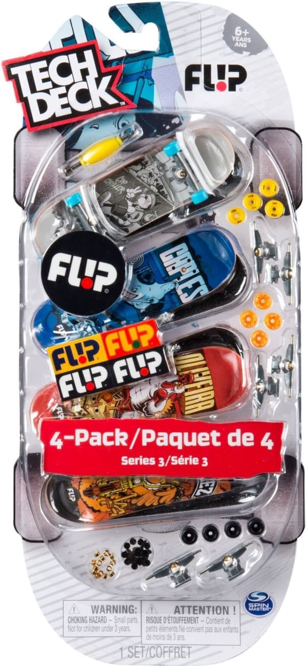 Tech Deck 4 stykker