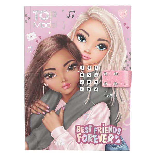 TOPModel Dagbok med kode og lyd MY BFF (413723)
