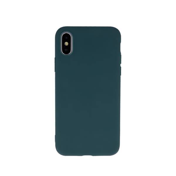 Matt TPU-etui til iPhone 16 Pro Max, skovgrøn