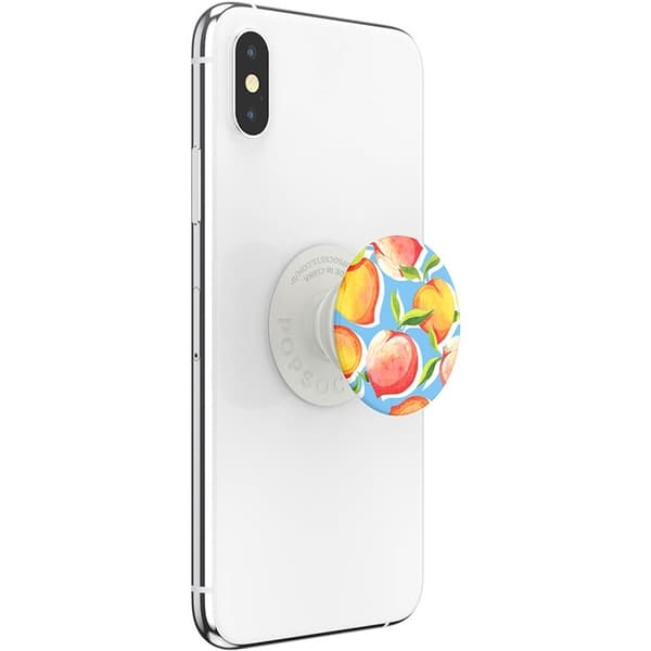 PopSockets Just Peachy Gloss Avtagbart Grip med Ställfunktion