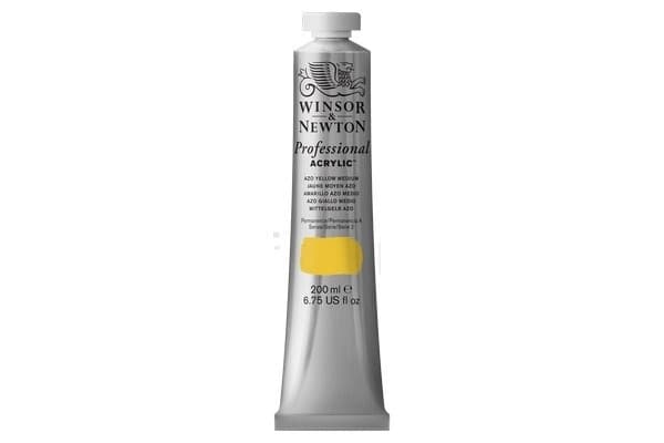Prof Acrylic 200ML AZO YELLOW MEDIUM 019