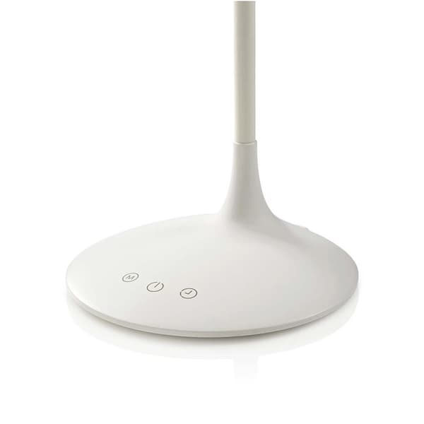 Nedis LED bordlampe | Dimbar | 250 lm | Oppladningsbar | Touch Function | Hvit