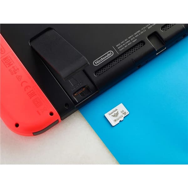 SanDisk MicroSDXC Nintendo Switch 64GB UHS-I, 100/60
