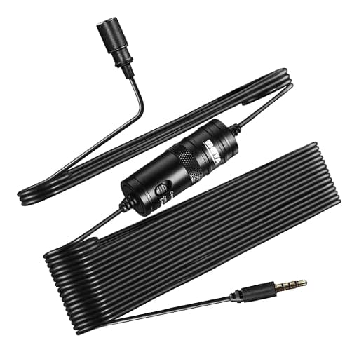 BOYA BY-M1 omnidirectional lavalier microph. Smartph/DSLR/Camcord
