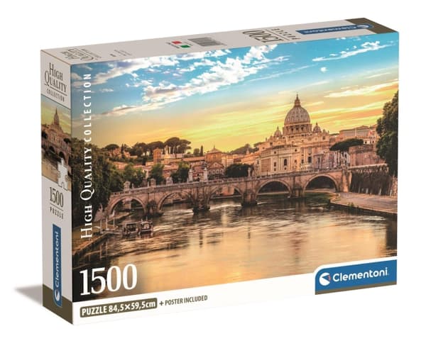 Clementoni 1500 stk CB Collection Rom af høj kvalitet