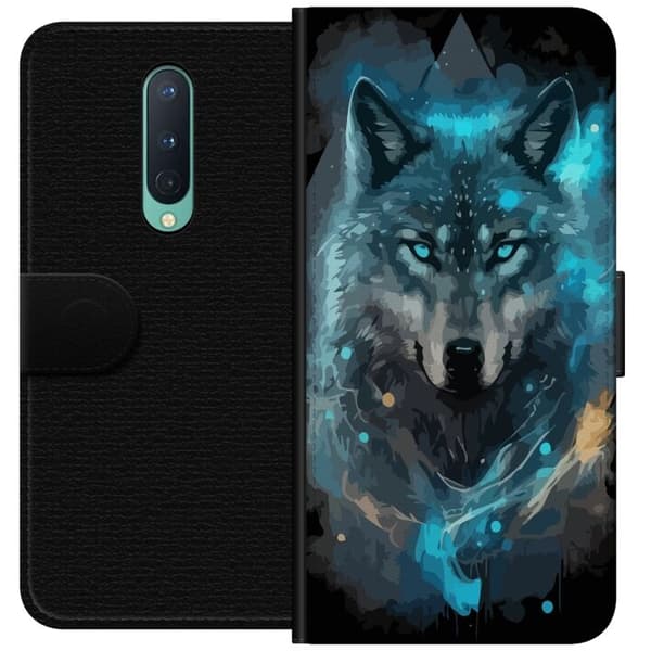 Tegnebogsetui til OnePlus 8 med Ulve motiv