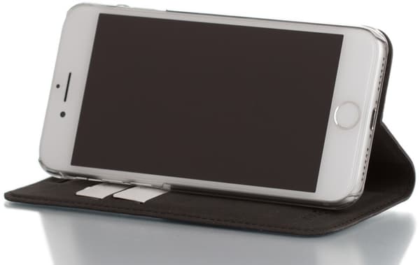 Wave BookCase beskyttelsesetui, iPhone 7 / 8 / SE, sort