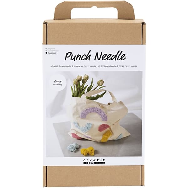 DIY Kit Håndarbejdssæt - Punch Needle (977632)