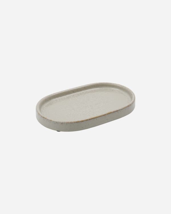 Meraki Tray - Shellish grey - L:20cm, W:12,5cm, H:3cm