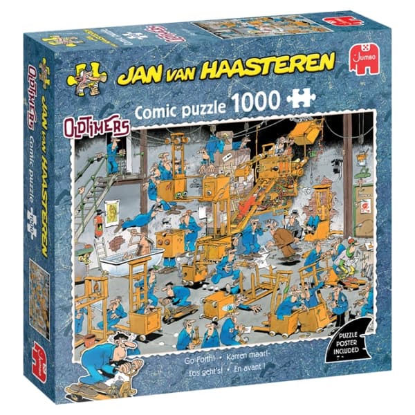 Jan van Haasteren Oldtimers Go Forth! (1000 stykker)