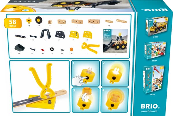 BRIO Builder 34598 - Volvo pyöräkuormaaja