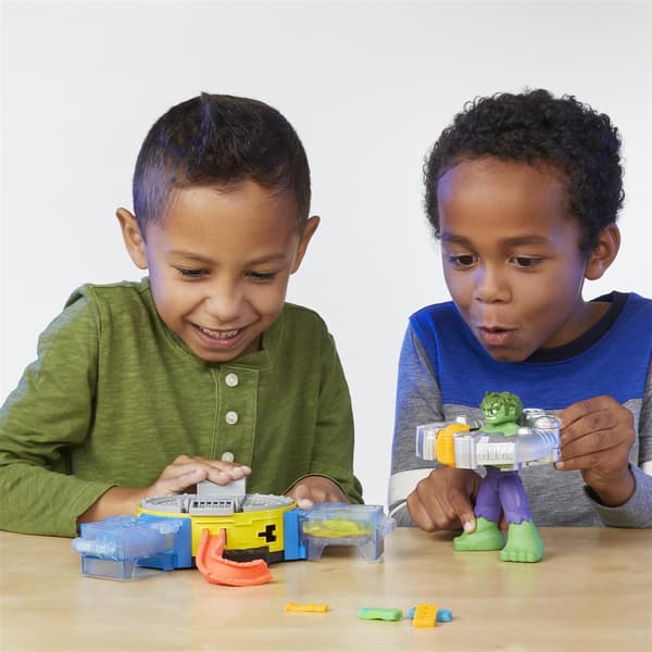Play-Doh Marvel Hulk & Squish leikkisetti