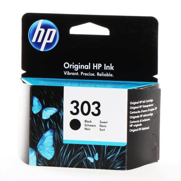 HP Blæk T6N02AE 303 Sort