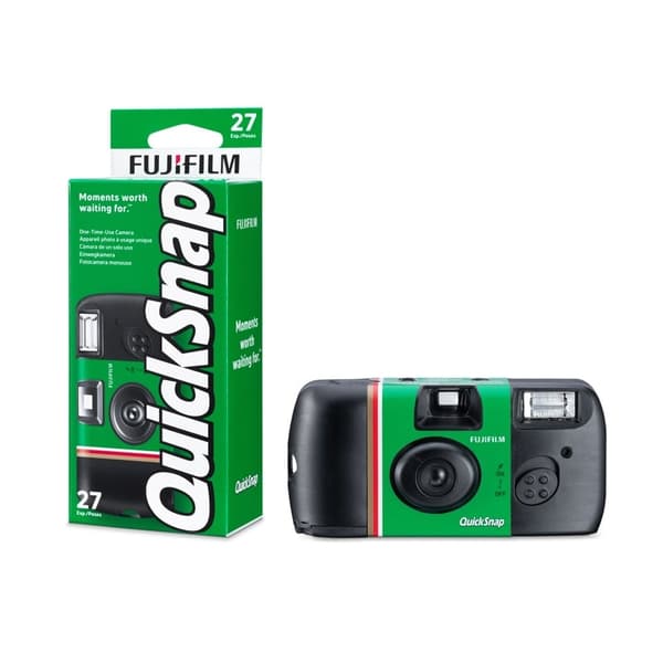 Fuji QuickSnap Flash 400 Kertakäyttökamera